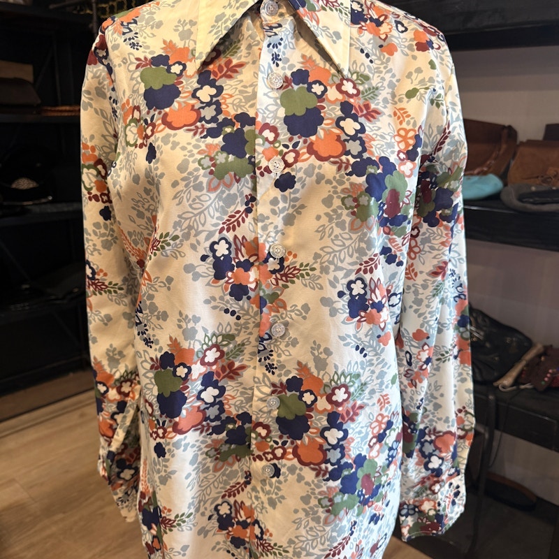Vintage 1970s Polyester Shirt