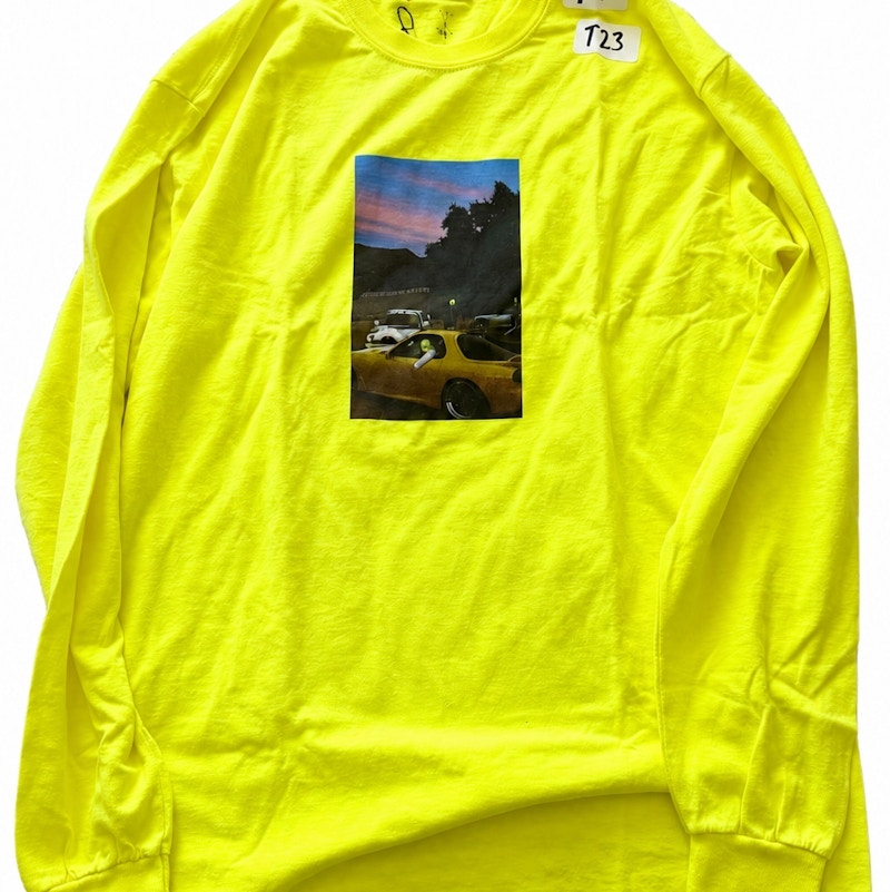 Cactus Jack by Travis Scott Long Sleeve Cover T-Shirt Yellow
