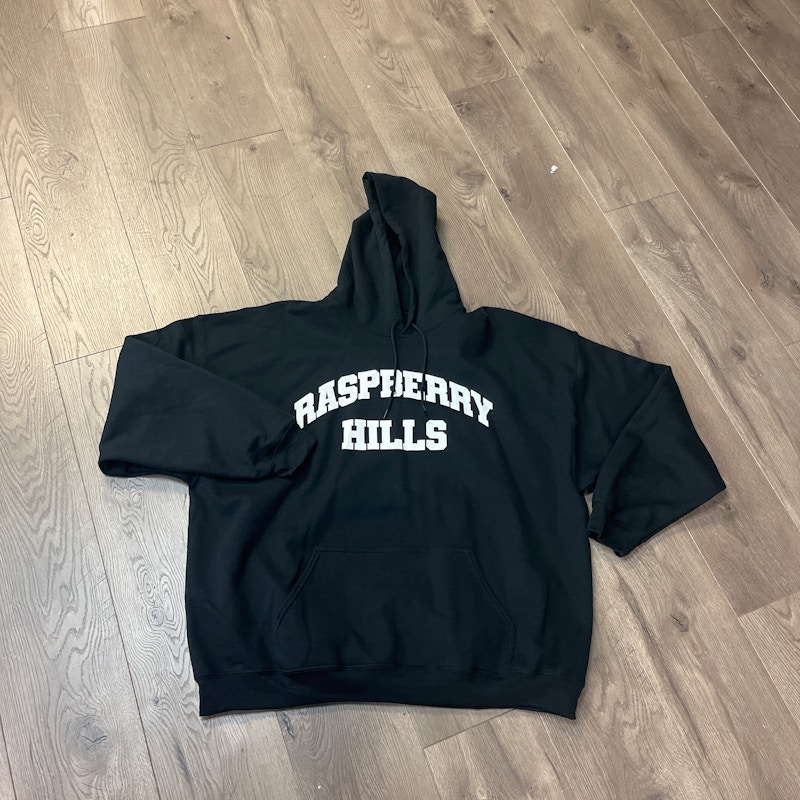 The GVGallery Raspberry Hills OG Hooded Sweatshirt Black