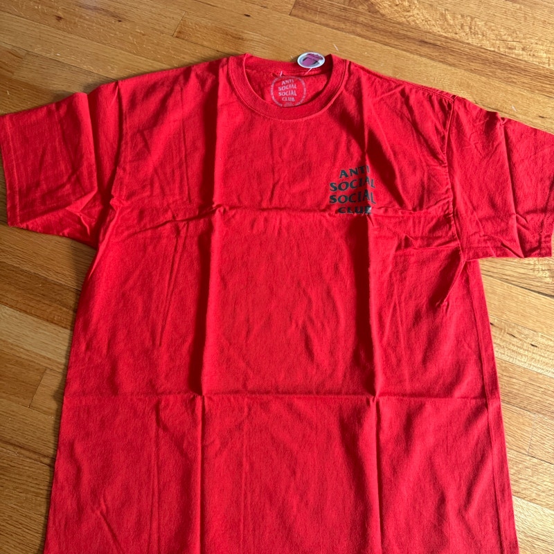 Anti Social Social Club T-Shirt Red