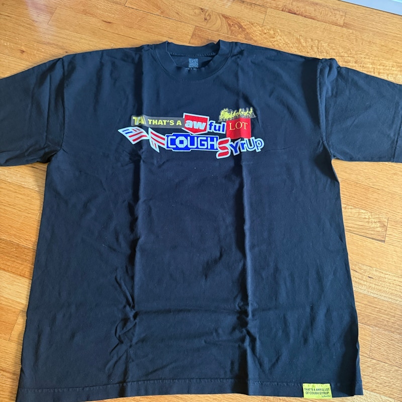 That's A Awful Lot Of Cough Syrup T-Shirt Black