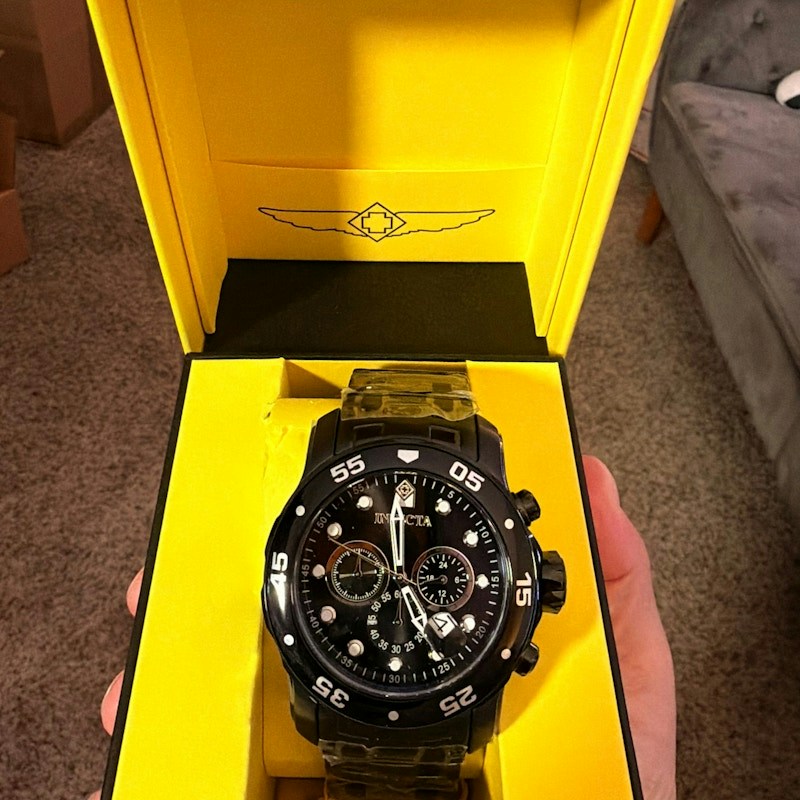 Invicta Pro Diver Chronograph Black
