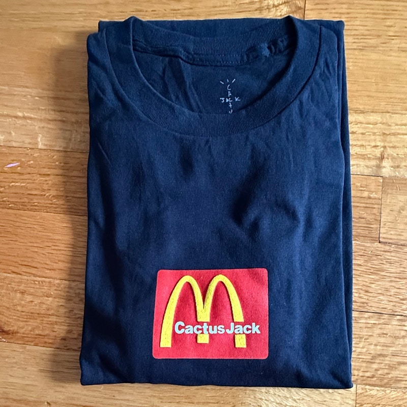 Cactus Jack x McDonald's T-Shirt Black