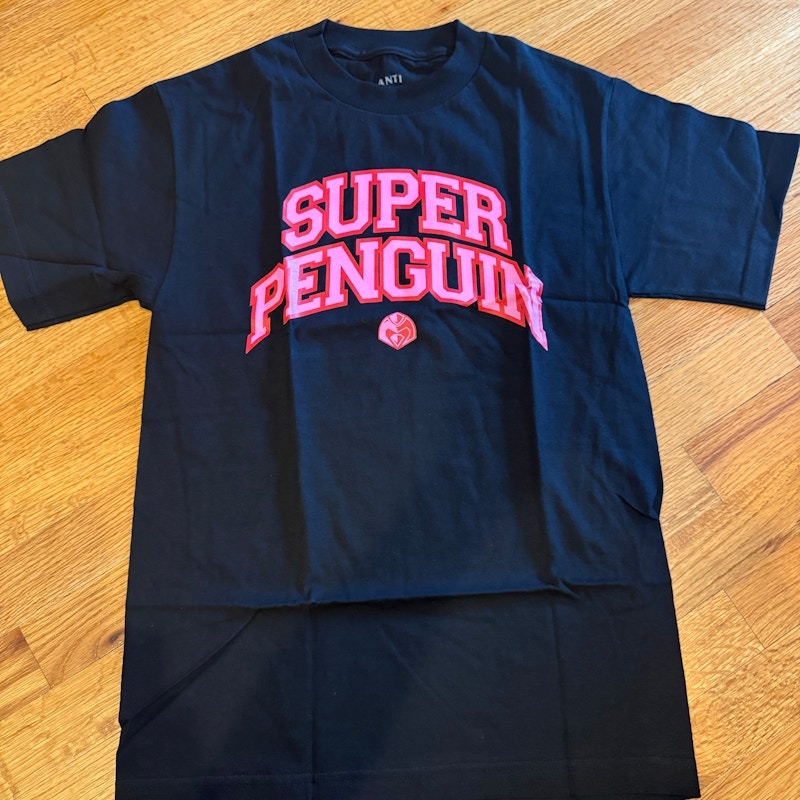 Anti Social Social Club Super Penguin T-Shirt Black