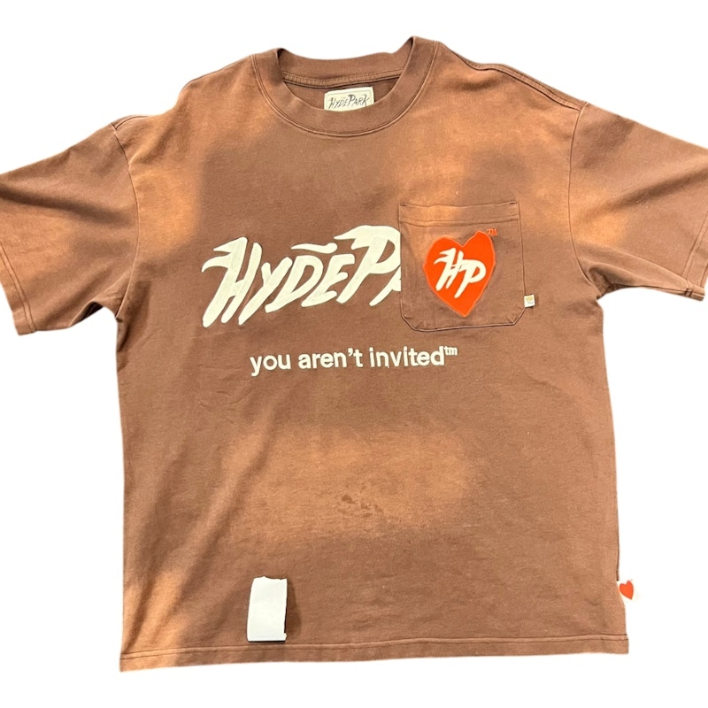 Hyde Park Sacred Heart T-Shirt Brown