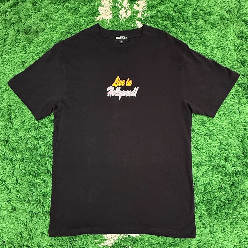 Market Live in Hollywood T-Shirt Black