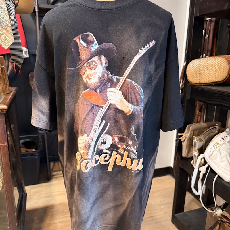 Hank Williams Jr. Bocephus Tour 2004 T-Shirt Black