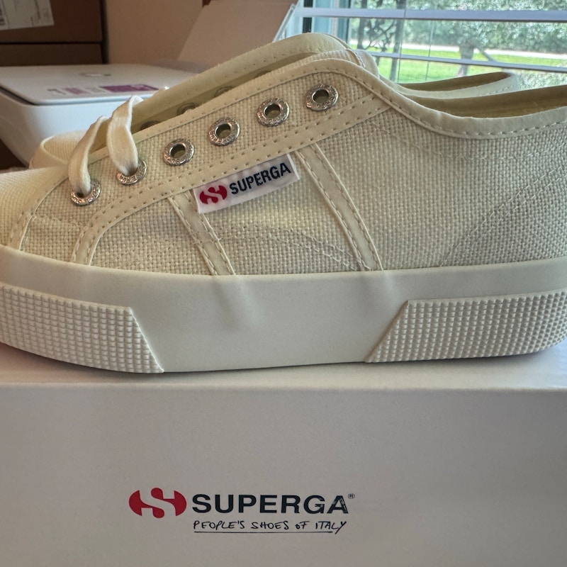 Superga 2740 Platform Beige Natural (Women's)