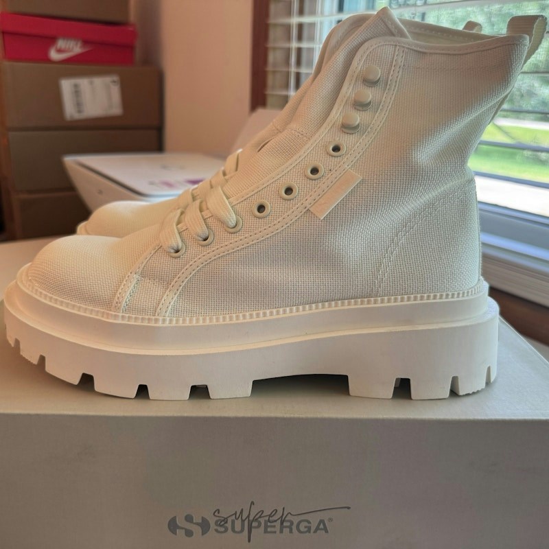 Superga 3051 Alpina Apex High Total Beige Natural (Women's)
