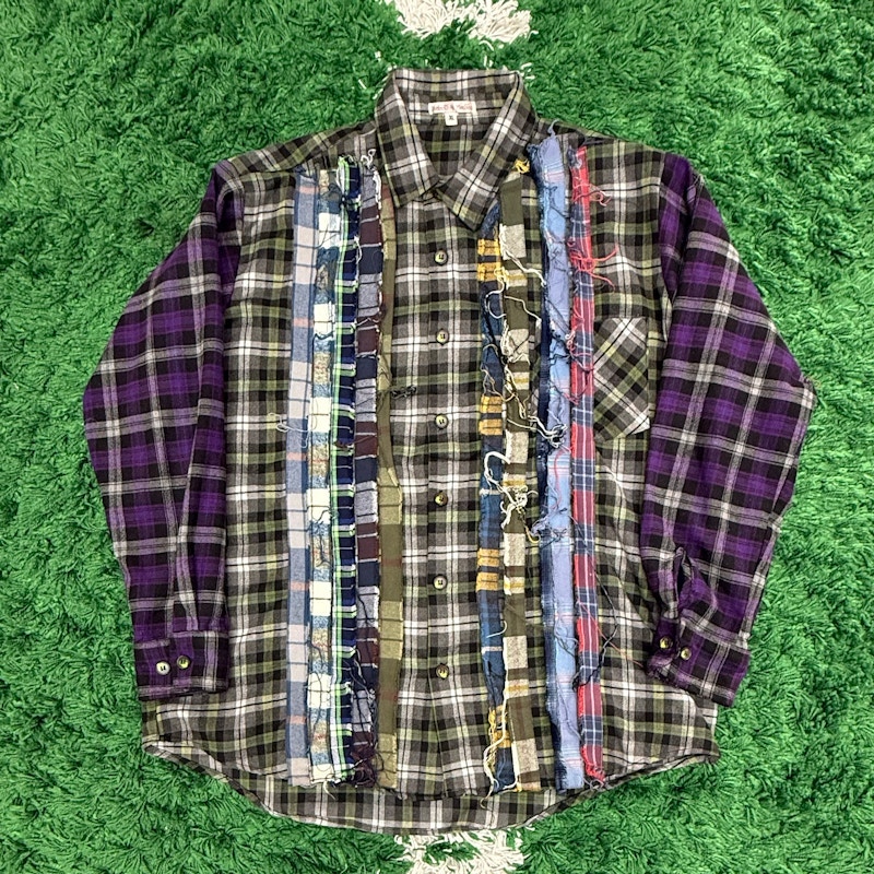 Rebuild by Needles 7 Cuts Flannel Shirt