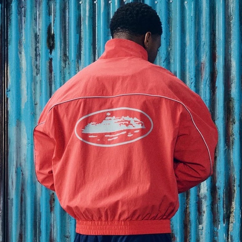 Corteiz Da States RULESTHEWORLDCUPTOUR Shuku Jacket Red