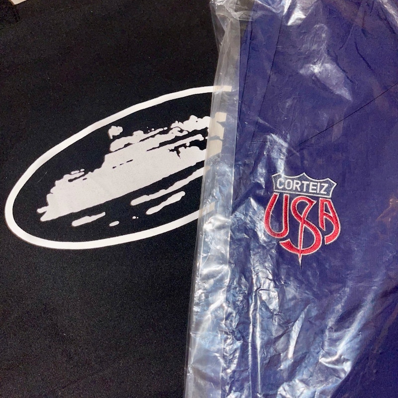 Corteiz Da States Shuku Pant Navy Blue