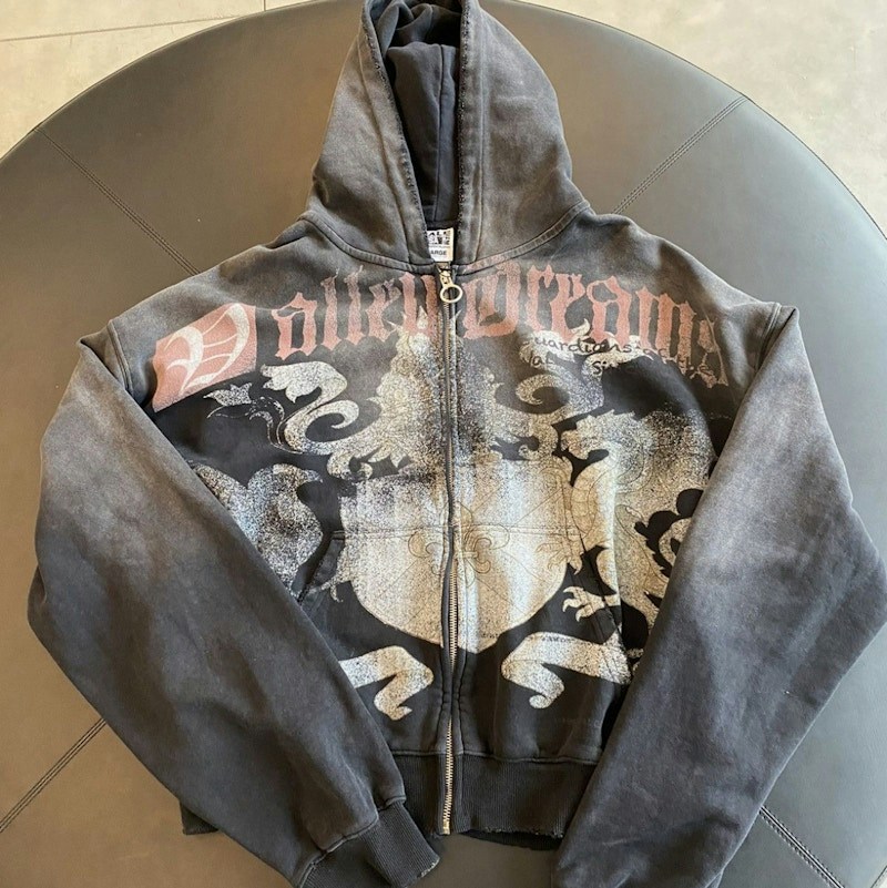 Vale Forever Vendetta Zip Up Black