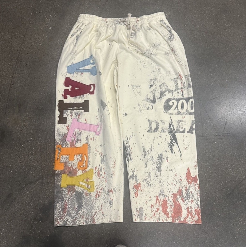 Vale Forever Picasso Sweatpants Cream Multi Color