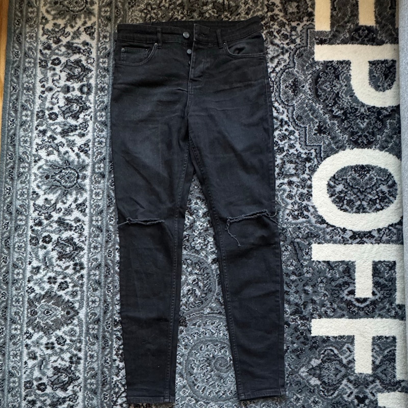 Ksubi Travis Scott Black Distressed Denim Jeans