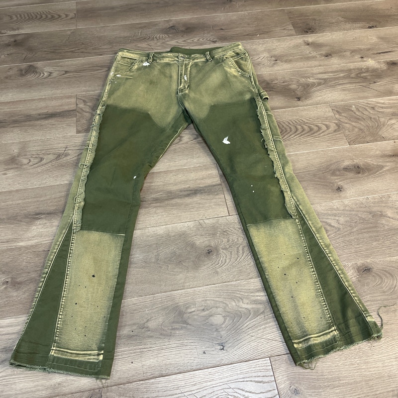 RH Denim Carpenter Pants Olive