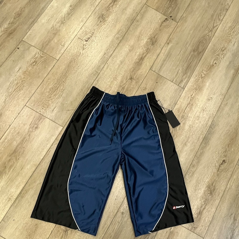 Raspberry Athletic Shorts Navy Blue Black