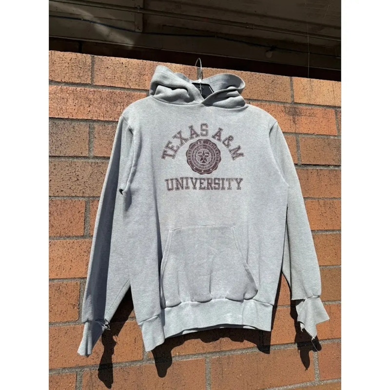 Texas A&M University Graphic Hoodie Grey