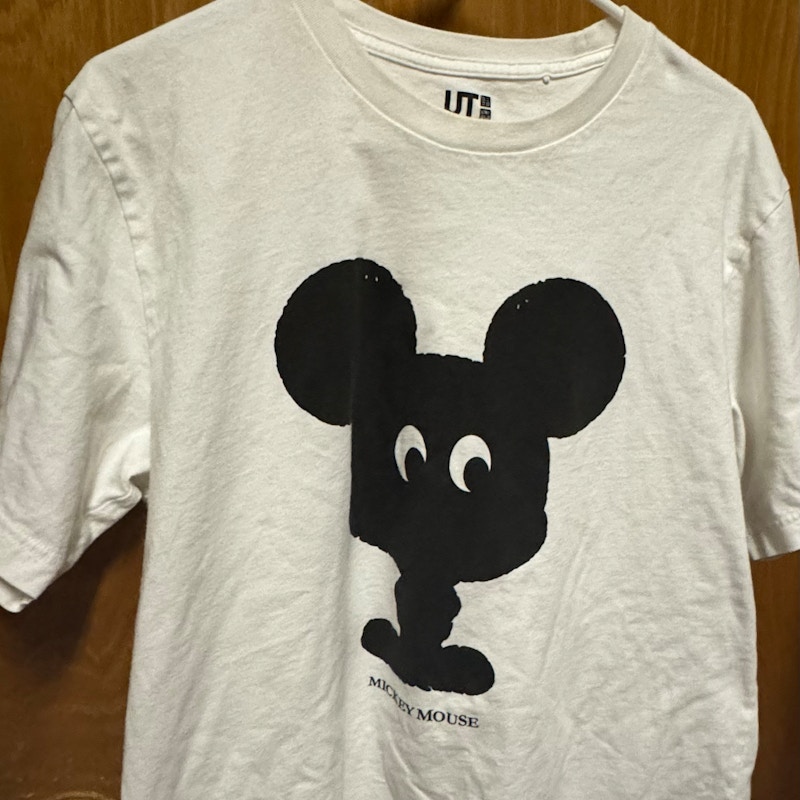 Uniqlo Disney Mickey Mouse Graphic T-Shirt White