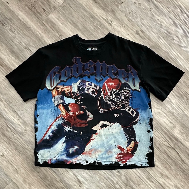 Godspeed Endzone Tee Navy