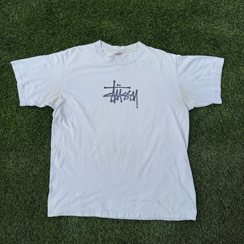 Vintage 90’s Stüssy Logo Tee White