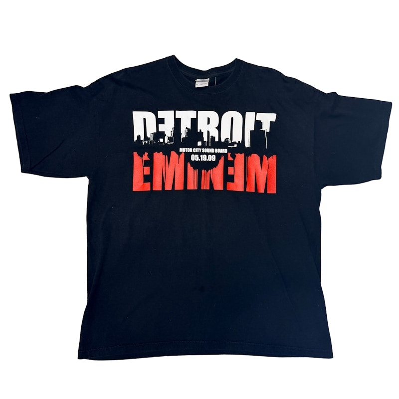 Eminem Detroit MCSB T-Shirt Black