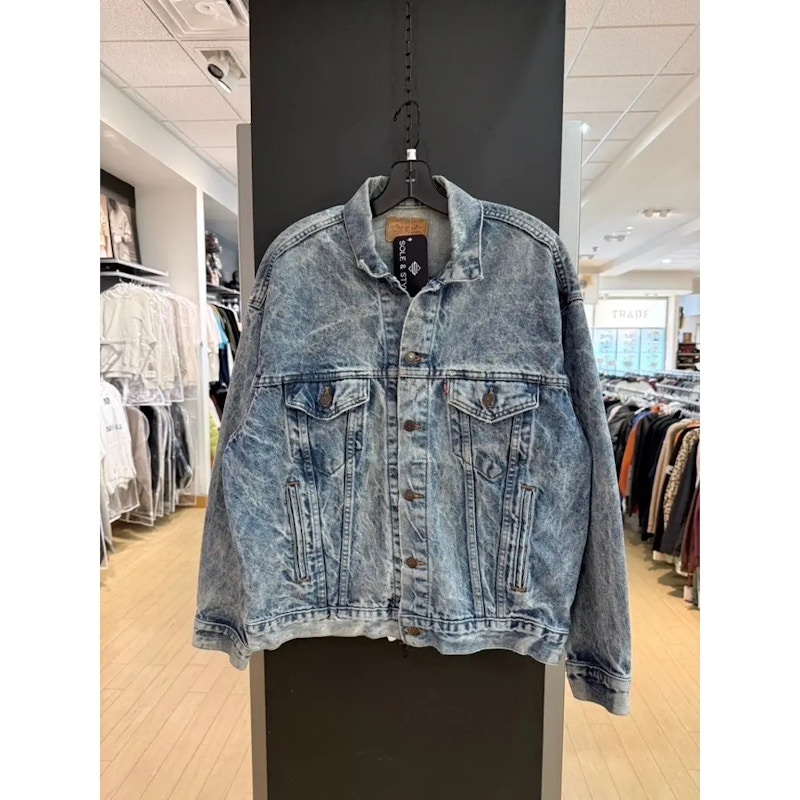 90s Levi's Vintage Type 3 Stonewash Denim Trucker Jacket