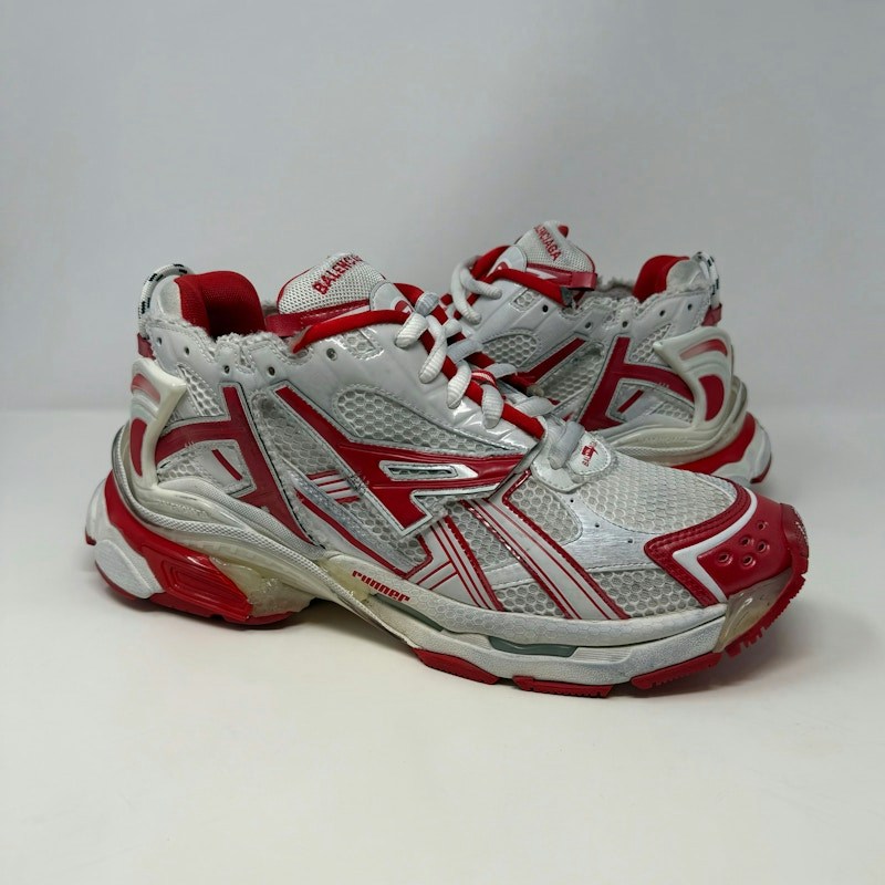 Balenciaga Runner White Red