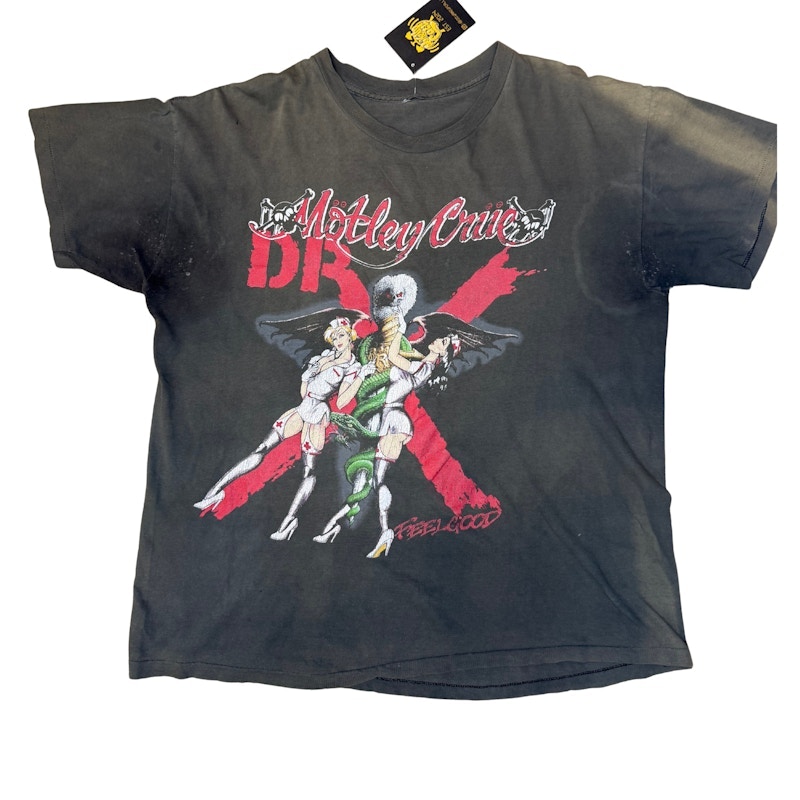 Mötley Crüe Dr. Feelgood Tour T-Shirt Black