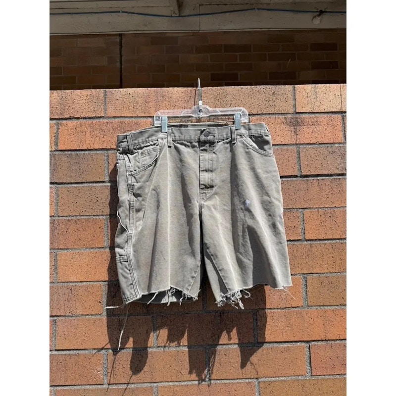 Dickies Duck Canvas Carpenter Shorts Gray