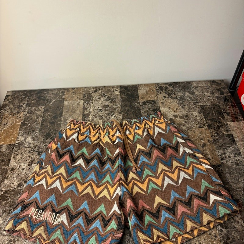 Pleasures Basket Woven Shorts