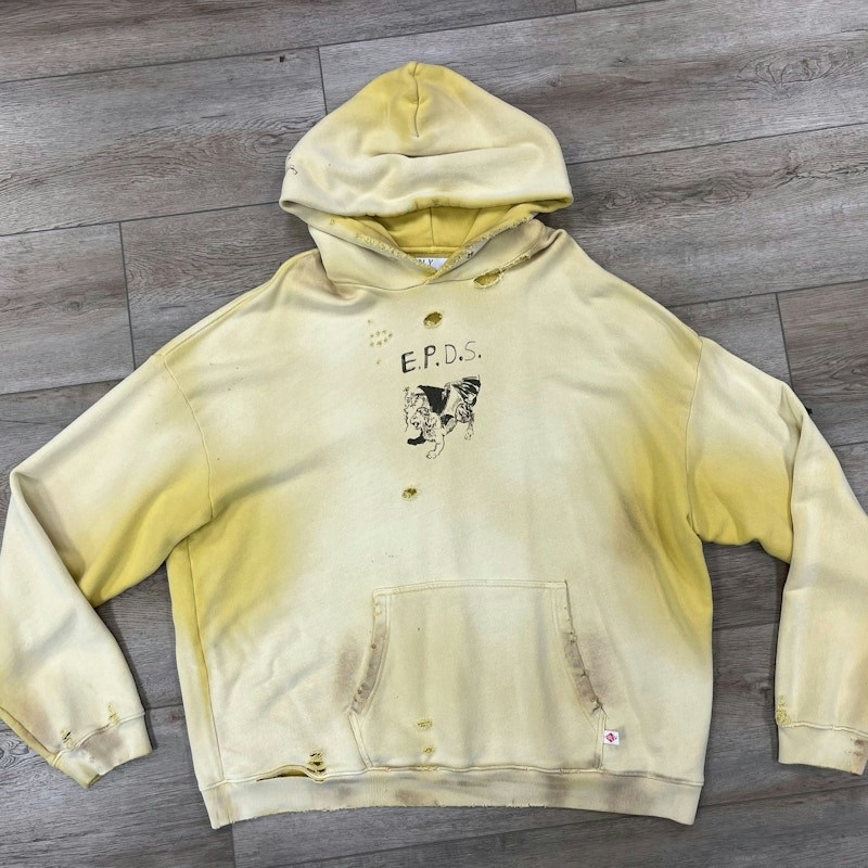 PALY EPDS Hooded Sweatshirt Yellow