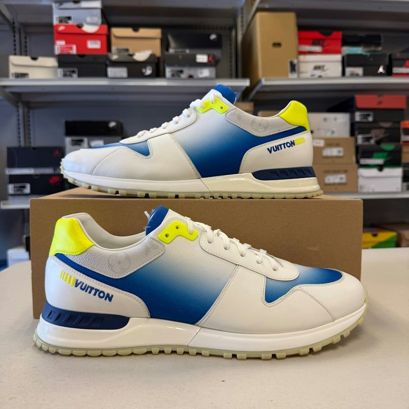 Louis Vuitton LV Trainer White Blue Yellow