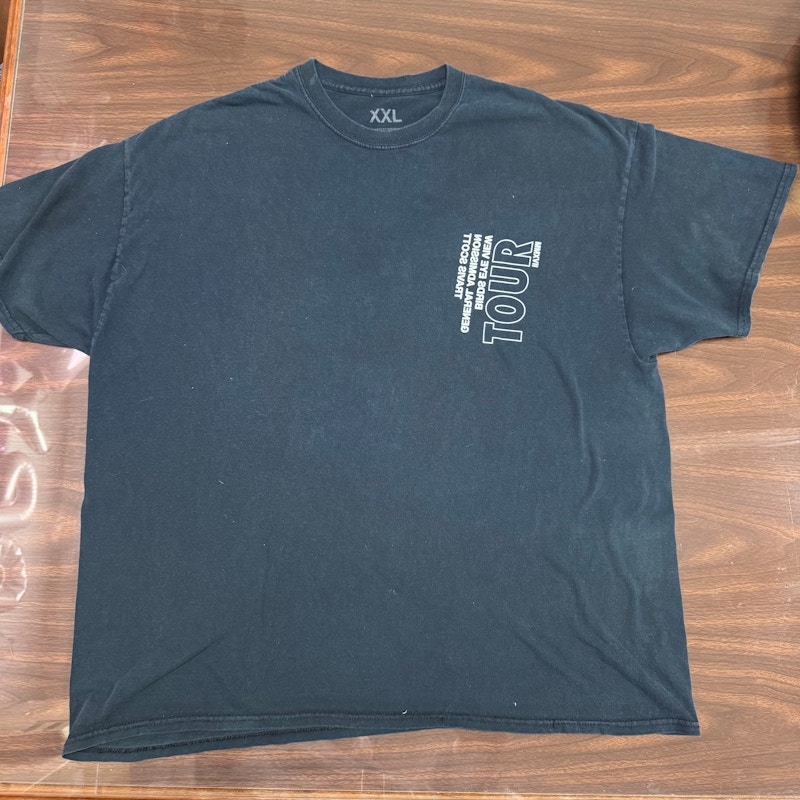 Travis Scott Birds Eye View Tour T-Shirt Black