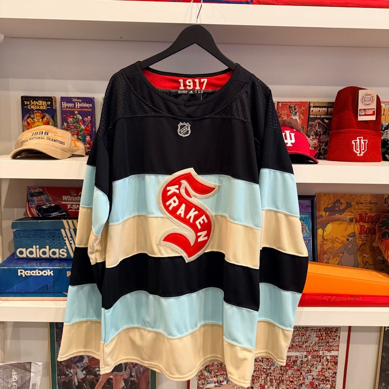 Seattle Kraken NHL 2024 Winter Classic adidas Jersey