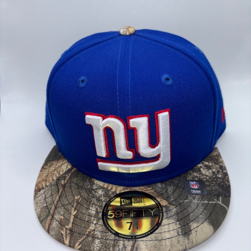 New Era New York Giants 59FIFTY Fitted Hat Blue Camo