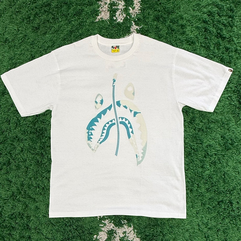 A Bathing Ape Shark T-Shirt White