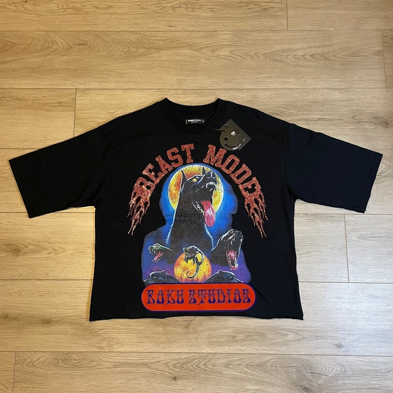 Roku Studio Black Beast Mode Tee