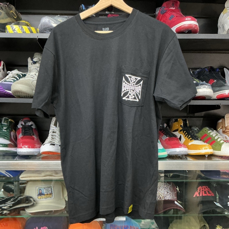 That's A Awful Lot Of Cough Syrup Cross Logo T-Shirt Black