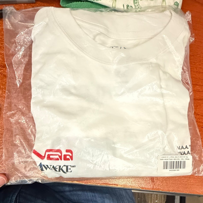 Awake NY x Virgil Abloh Archive Tee White