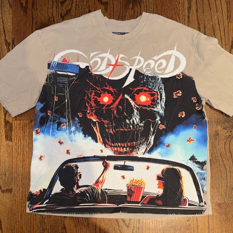 Godspeed Drive In T-Shirt Stone Grey