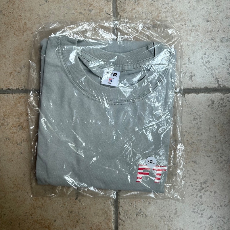 FTP Flag Logo Tee Gray