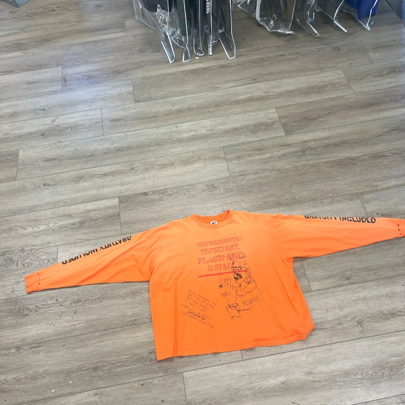 HMDD Gratuity Included Long Sleeve Orange