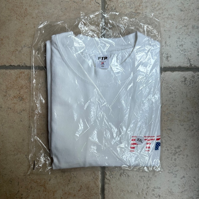 FTP Flag Logo T-Shirt (White)