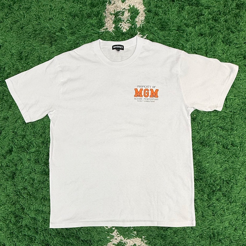 Market Property of MGM Secure Penitentiary T-Shirt White