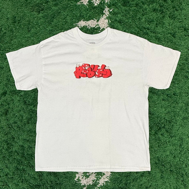 KAWS Graffiti Logo T-Shirt White