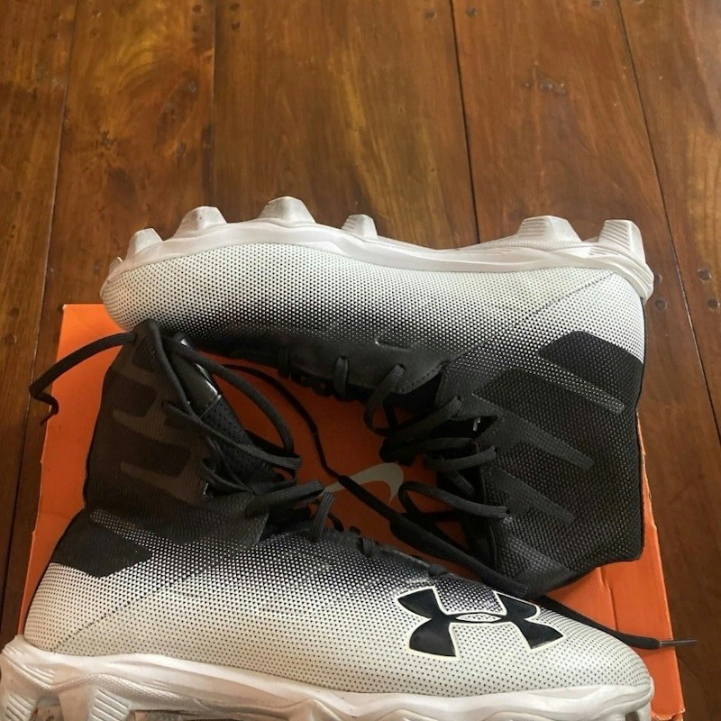 Under Armour Highlight Football Cleats Black White