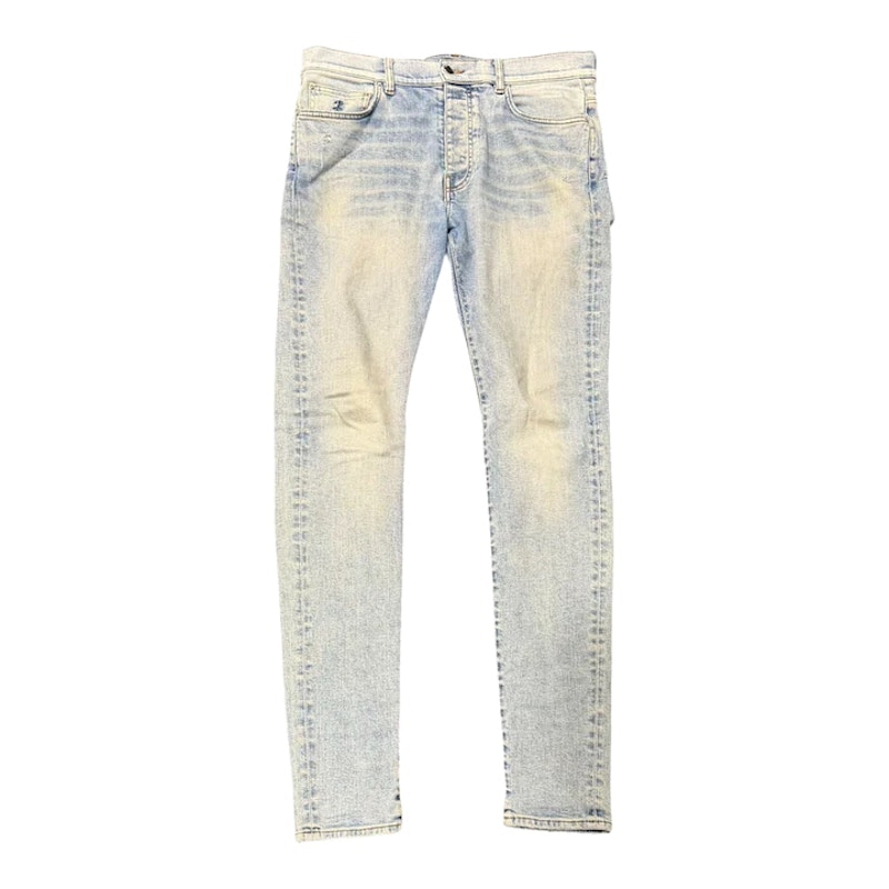 Amiri Washed Blue Denim Jeans