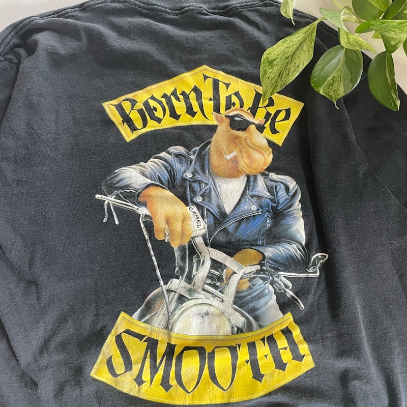 1992 Camel Born To Be Smooth Chillicothe T-Shirt Black