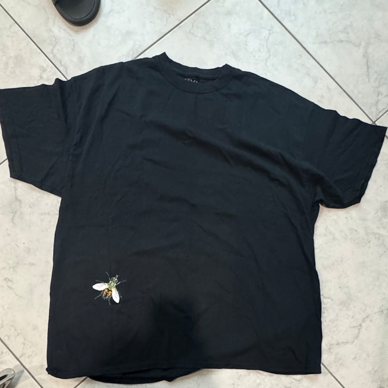 Travis Scott Europe Tour 17 T-Shirt Black Butterfly Bag